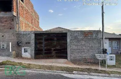 Casa com 2 dormitórios à venda, 43 m² por r$ 117.349 - vida nova presidente prudente iii - presidente prudente/sp