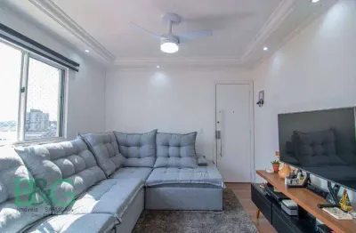 Apartamento com 3 dormitórios à venda, 88 m² por r$ 698.000 - vila moinho velho - são paulo/sp