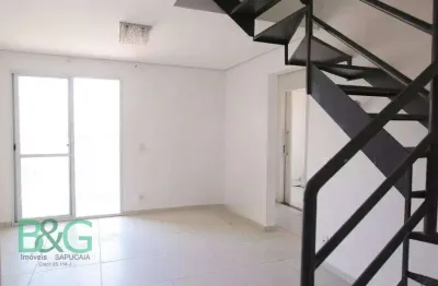 Cobertura com 3 dormitórios à venda, 166 m² por r$ 659.000 - vila alzira - santo andré/sp
