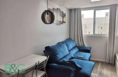 Apartamento com 2 dormitórios à venda, 44 m² por r$ 370.000 - jardim íris - são paulo/sp