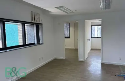 Conjunto para alugar, 39 m² por r$ 3.810/mês - indianópolis - são paulo/sp
