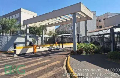 Apartamento com 2 dormitórios à venda, 42 m² por r$ 81.964,82 - ipiranga - ribeirão preto/sp