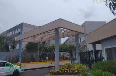 Apartamento com 2 dormitórios à venda, 42 m² por r$ 122.580 - ipiranga - ribeirão preto/sp