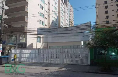 Loja para alugar, 407 m² por r$ 53.680/mês - gonzaga - santos/sp