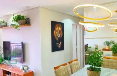 Apartamento à venda, 58 m² por r$ 439.000,00 - jardim flor da montanha - guarulhos/sp