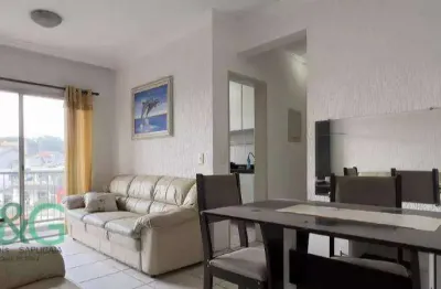 Apartamento com 1 dormitório à venda, 64 m² por r$ 249. - vila nossa senhora de fátima - guarulhos/sp