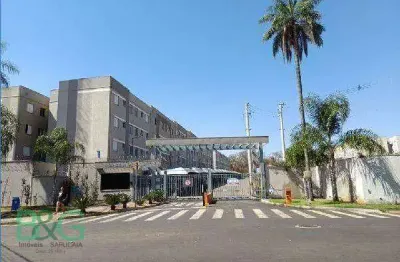 Apartamento com 2 dormitórios à venda, 43 m² por r$ 81.712,29 - jardim das palmeiras - ribeirão preto/sp