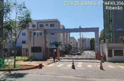 Apartamento com 2 dormitórios à venda, 40 m² por r$ 117.387,91 - jardim ouro branco - ribeirão preto/sp