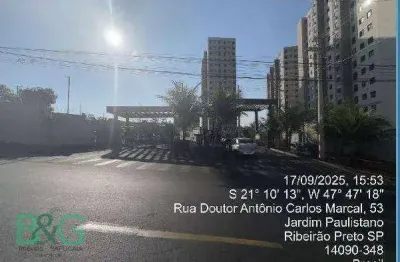 Apartamento com 2 dormitórios à venda, 46 m² por r$ 189.132 - jardim paulistano - ribeirão preto/sp