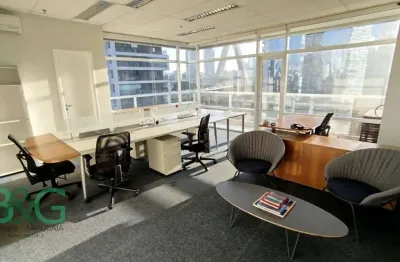 Conjunto para alugar, 133 m² por r$ 18.200/mês - itaim bibi - são paulo/sp