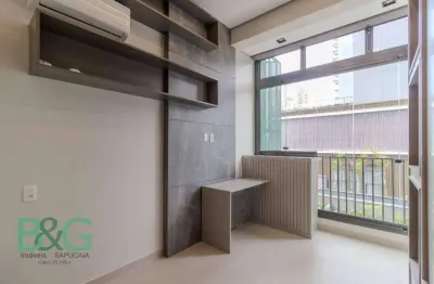 Studio com 1 dormitório à venda, 21 m² por r$ 410.000,00 - santo amaro - são paulo/sp