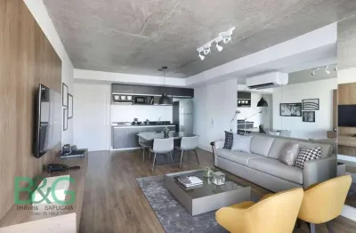 Apartamento para alugar, 70 m² por r$ 7.836,28/mês - berrini - são paulo/sp