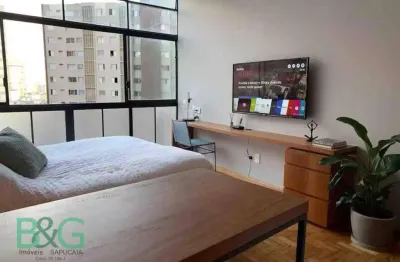 Studio com 1 dormitório para alugar, 30 m² por R$ 3.421,31/mês - Centro Histórico de São Paulo - São Paulo/SP