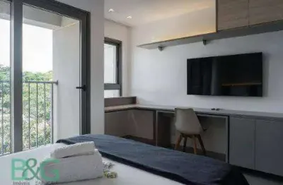 Apartamento à venda, 25 m² por r$ 499.000,00 - campo belo - são paulo/sp