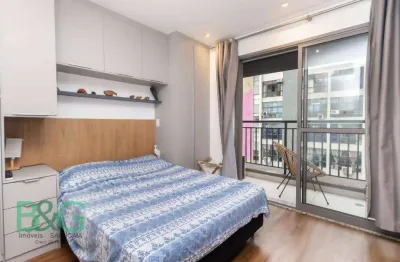 Studio com 1 dormitório à venda, 25 m² por r$ 300.000 - república - são paulo/sp