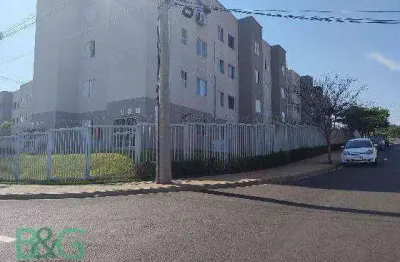 Apartamento com 2 dormitórios à venda, 43 m² por r$ 148.892 - reserva macaúba - ribeirão preto/sp