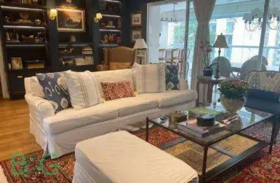 Apartamento com 3 dormitórios para alugar, 182 m² por r$ 40.200/mês - indianópolis - são paulo/sp