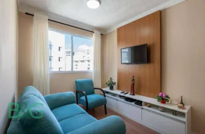 Apartamento com 2 dormitórios à venda, 43 m² por r$ 300.000 - parque rebouças - são paulo/sp