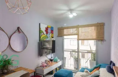 Apartamento com 2 dormitórios à venda, 50 m² por r$ 424. - jardim das vertentes - são paulo/sp