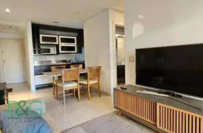 Apartamento com 1 dormitório à venda, 42 m² por r$ 598.950,00 - brooklin paulista - são paulo/sp