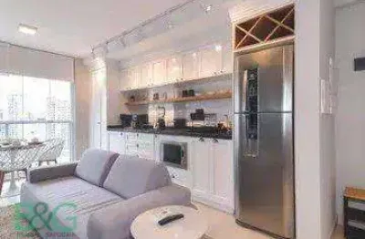 Apartamento com 1 dormitório à venda, 40 m² por r$ 748.950,00 - campo belo - são paulo/sp