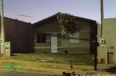 Casa com 2 dormitórios à venda, 160 m² por r$ 154.013 - jardim santana - cravinhos/são paulo