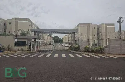 Apartamento com 2 dormitórios à venda, 43 m² por r$ 127.435 - valentina figueiredo - ribeirão preto/sp