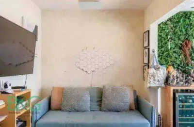 Apartamento com 1 dormitório à venda, 43 m² por r$ 798.950,00 - campo belo - são paulo/sp