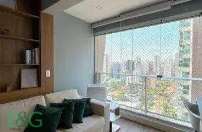 Studio com 1 dormitório à venda, 34 m² por r$ 648.950,00 - brooklin - são paulo/sp