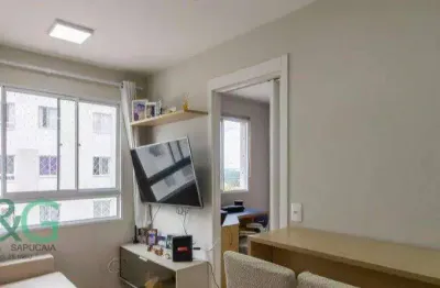 Apartamento com 2 dormitórios à venda, 36 m² por r$ 324.000 - vila das bandeiras - guarulhos/sp