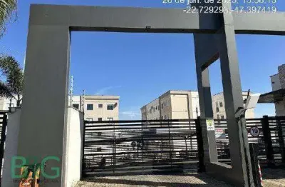 Apartamento com 2 dormitórios à venda, 39 m² por r$ 126.000 - jardim das orquídeas - santa bárbara d'oeste/são paulo