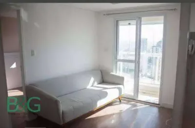 Apartamento com 1 dormitório, 40 m² - venda por r$ 468.000,00 ou aluguel por r$ 3.396,00/mês - tatuapé - são paulo/sp