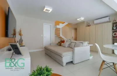 Cobertura com 2 dormitórios à venda, 134 m² por r$ 1.787.234 - vila gomes cardim - são paulo/sp