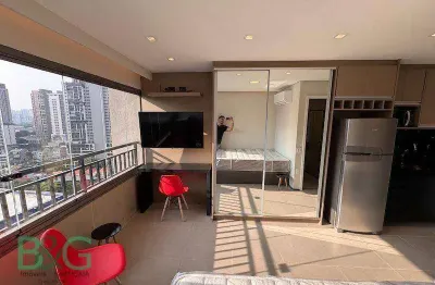 Studio com 1 dormitório, 23 m² - venda por r$ 550.000,00 ou aluguel por r$ 3.150,00/mês - vila nova conceição - são paulo/sp