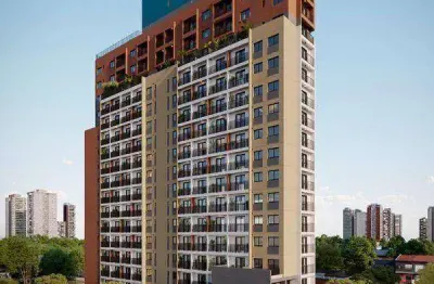 Studio com 1 dormitório à venda, 24 m² por r$ 312.092,60 - perdizes - são paulo/sp