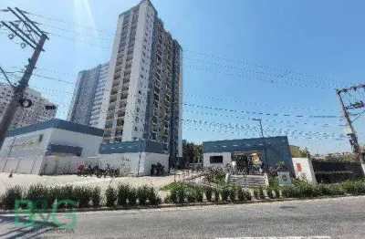 Apartamento com 2 dormitórios à venda, 34 m² por r$ 190.155 - vila sacadura cabral - santo andré/sp