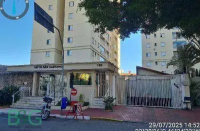 Apartamento com 1 dormitório à venda, 57 m² por r$ 292.200,00 - mauá - são caetano do sul/sp