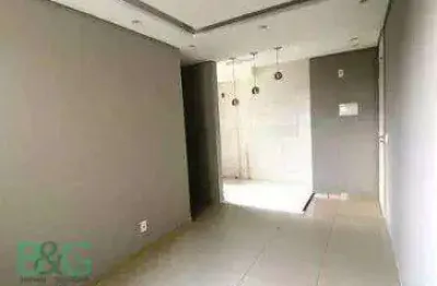 Apartamento com 2 dormitórios à venda, 43 m² por r$ 493.000 - vila pirajussara - são paulo/sp