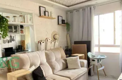 Apartamento com 2 dormitórios à venda, 45 m² por r$ 314. - ponte grande - guarulhos/sp