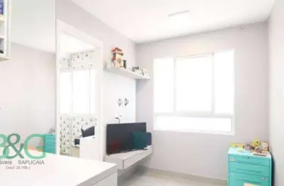 Apartamento com 2 dormitórios à venda, 36 m² por r$ 289. - vila das bandeiras - guarulhos/sp