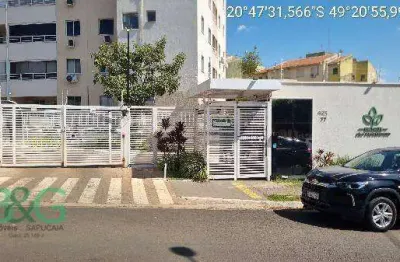 Apartamento com 2 dormitórios à venda, 46 m² por r$ 200.102 - conjunto habitacional são deocleciano - são josé do rio preto/sp
