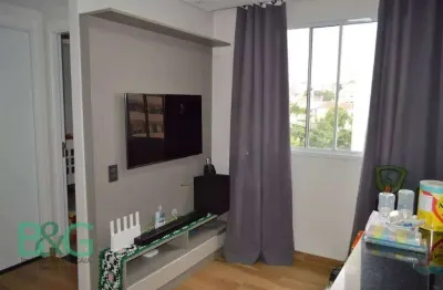 Apartamento com 2 dormitórios à venda, 45 m² por r$ 419.000 - cambuci - são paulo/sp