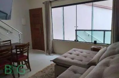 Sobrado com 2 dormitórios para alugar, 74 m² por r$ 3.000,00/mês - vila alpina - são paulo/sp