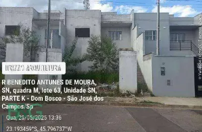 Casa com 2 dormitórios à venda, 47 m² por r$ 227.743 - residencial dom bosco - são josé dos campos/sp