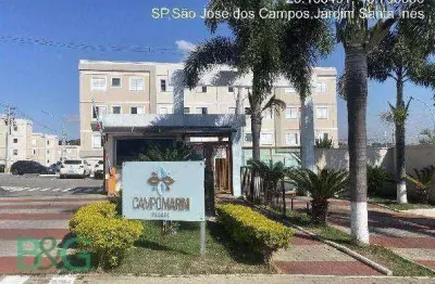 Apartamento com 2 dormitórios à venda, 40 m² por r$ 139.792 - residencial frei galvão - são josé dos campos/sp