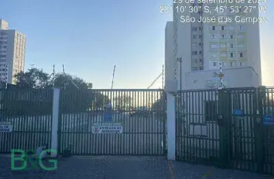 Apartamento com 2 dormitórios à venda, 48 m² por r$ 172.800 - vila mascarenhas - são josé dos campos/sp