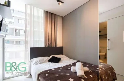 Apartamento à venda, 20 m² por r$ 320.000,00 - consolação - são paulo/sp