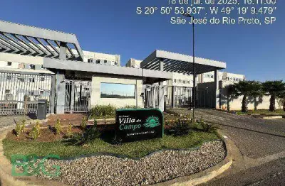 Apartamento com 2 dormitórios à venda, 43 m² por r$ 171.107 - centro engenheiro schmitt - são josé do rio preto/sp