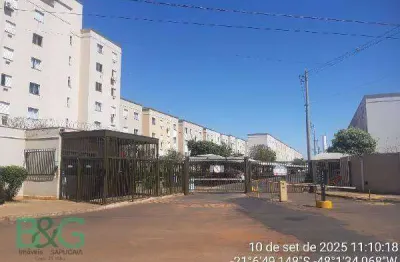 Apartamento com 2 dormitórios à venda, 40 m² por r$ 112.583 - jardim campo alegre - sertãozinho/sp