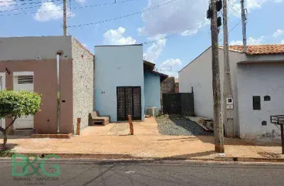 Casa com 1 dormitório à venda, 39 m² por r$ 132.913 - jardim ouro preto - sertãozinho/sp